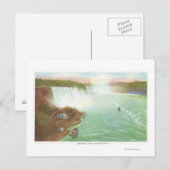 Uitzicht van gehele Niagara-Herfsten Briefkaart (Voorkant / Achterkant)