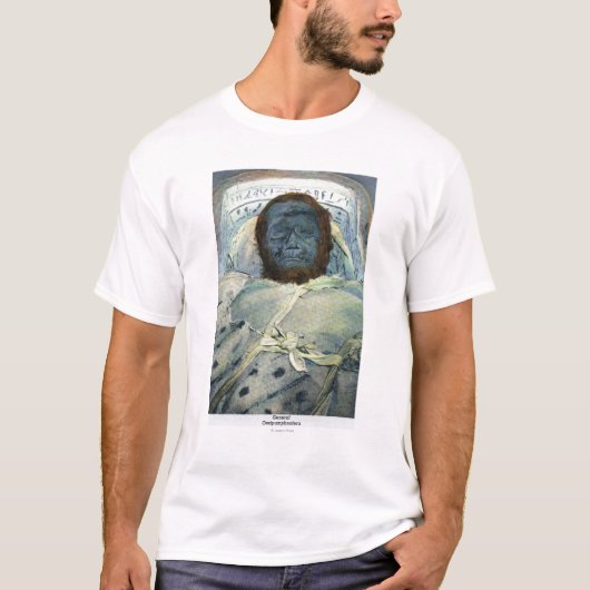 Uitzicht van General Ossipumphnoferu Mummy T-shirt (Voorkant)