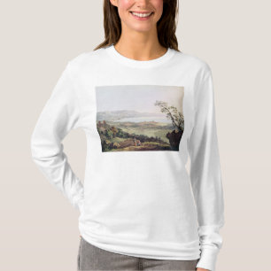 Uitzicht van Genève uit Saconex in Savoy T-shirt