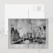 Uitzicht van Gent Briefkaart (Voorkant / Achterkant)
