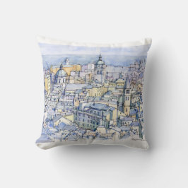 Uitzicht van Genua Kussen