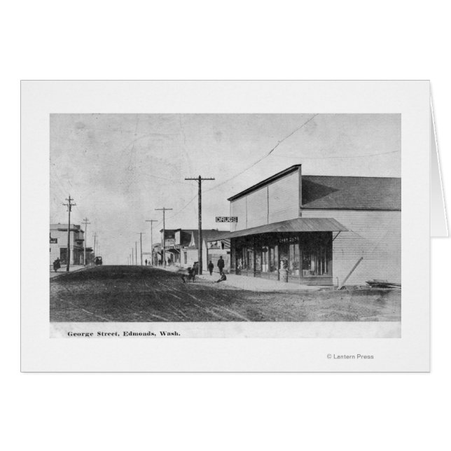 Uitzicht van George Street (Voorkant Horizontaal)