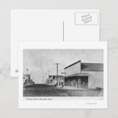 Uitzicht van George Street Briefkaart (Voorkant / Achterkant)