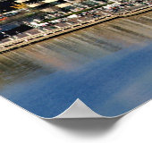 Uitzicht van Georgetown en Waterfront-Washington D Poster (Hoek)