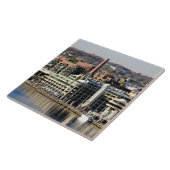 Uitzicht van Georgetown en Waterfront-Washington D Tegeltje (Zijkant)