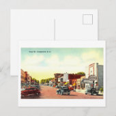 Uitzicht van Georgetown, South Carolina, Briefkaart (Voorkant / Achterkant)