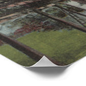 Uitzicht van gistdruiven poster (Hoek)