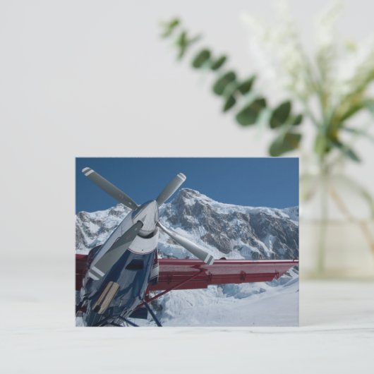 Uitzicht van Glacier Briefkaart (Staand voorkant)