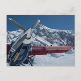 Uitzicht van Glacier Briefkaart