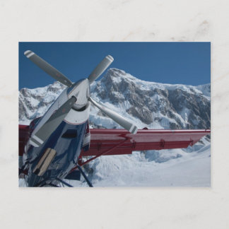 Uitzicht van Glacier Briefkaart