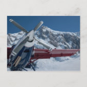 Uitzicht van Glacier Briefkaart (Voorkant)