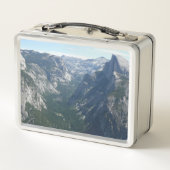 Uitzicht van Glacier Point in het Nationaal Park Y (Achterkant)