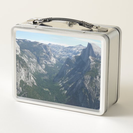 Uitzicht van Glacier Point in het Nationaal Park Y (Achterkant)