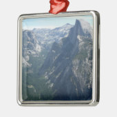 Uitzicht van Glacier Point in het Nationaal Park Y Metalen Ornament (Links)