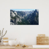 Uitzicht van Glacier Point in het Nationaal Park Y Poster (Keuken)