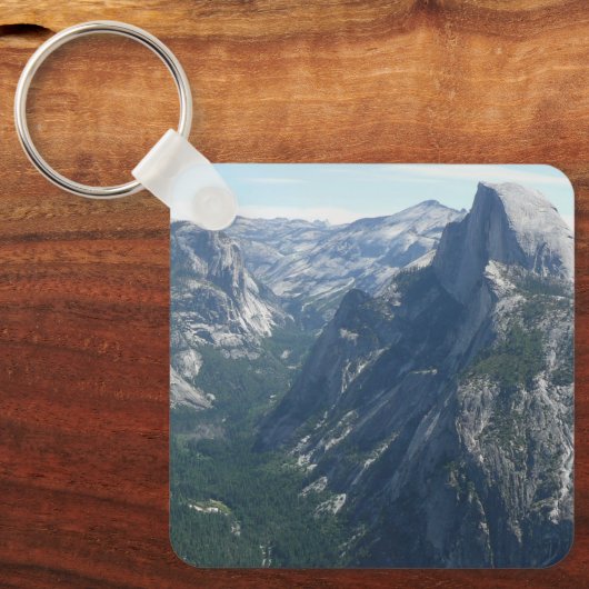 Uitzicht van Glacier Point in het Nationaal Park Y Sleutelhanger (Voorkant)