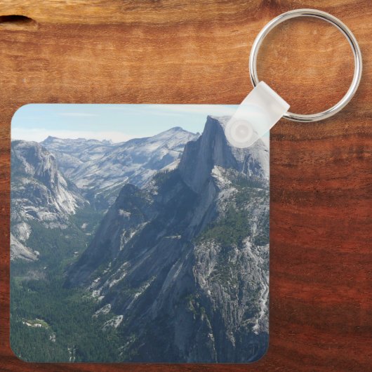 Uitzicht van Glacier Point in het Nationaal Park Y Sleutelhanger (Achterkant)