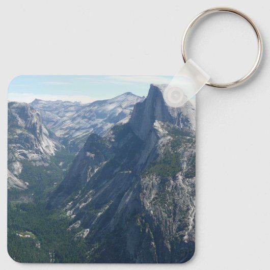 Uitzicht van Glacier Point in het Nationaal Park Y Sleutelhanger (Achterkant)