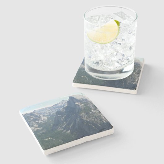 Uitzicht van Glacier Point in het Nationaal Park Y Stenen Onderzetter (Zijkant)