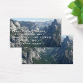 Uitzicht van Glacier Point in het Nationaal Park Y Visitekaartje (Bureau)