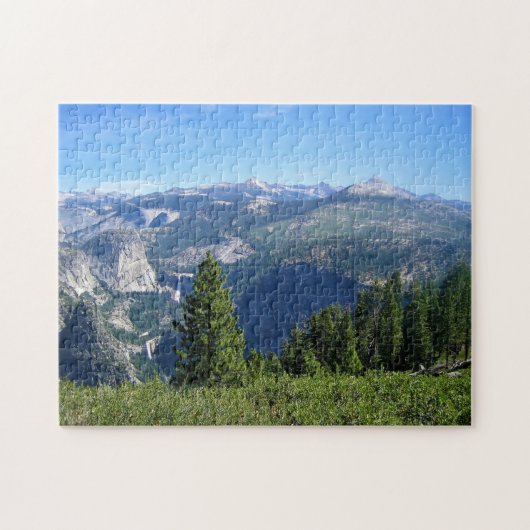 Uitzicht van Glacier Point, Yosemite, CA Legpuzzel (Horizontaal)