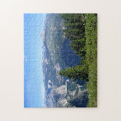 Uitzicht van Glacier Point, Yosemite, CA Legpuzzel (Verticaal)
