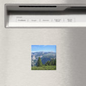 Uitzicht van Glacier Point, Yosemite, CA Magneet (Insitu (Vaatwasser))