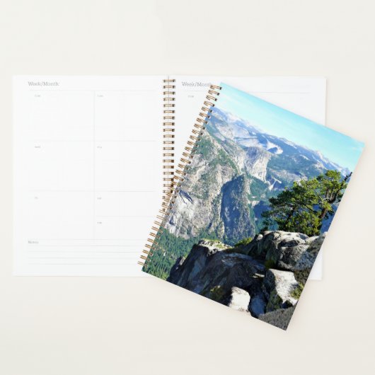 Uitzicht van Glacier Point, Yosemite, CA Planner (Display)