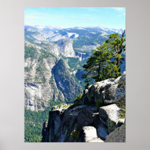Uitzicht van Glacier Point, Yosemite, CA Poster