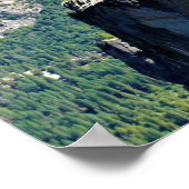 Uitzicht van Glacier Point, Yosemite, CA Poster (Hoek)