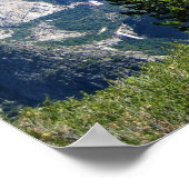 Uitzicht van Glacier Point, Yosemite, CA Poster (Hoek)