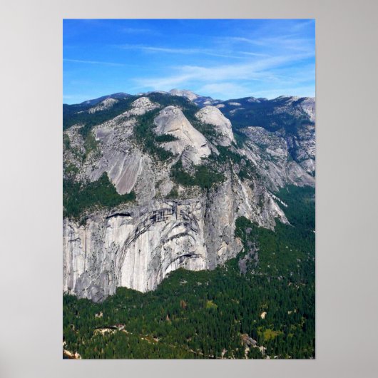 Uitzicht van Glacier Point, Yosemite, CA Poster (Voorkant)