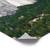 Uitzicht van Glacier Point, Yosemite, CA Poster (Hoek)