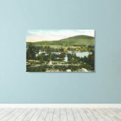 Uitzicht van Glendale Canvas Afdruk (Insitu (Houten vloer))