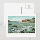Uitzicht van Golden Gate en Fort Point Briefkaart (Voorkant / Achterkant)