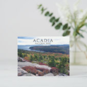 Uitzicht van Gorham Mountain Acadia National Park, Briefkaart (Staand voorkant)