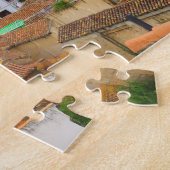 Uitzicht van Granada en het Alhambra, Spanje - Puz Legpuzzel (Zijkant)