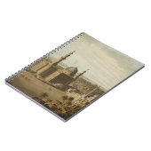 Uitzicht van Grand Cairo, gegraveerd door Daniel H Notitieboek (Linkerzijde)