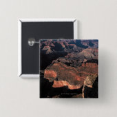 Uitzicht van Grand Canyon, Arizona Vierkante Button 5,1 Cm (Voorkant /achterkant)
