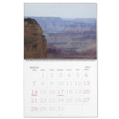 uitzicht van grand canyon kalender (Mar 2027)