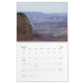 uitzicht van grand canyon kalender (Mar 2026)
