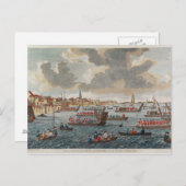 Uitzicht van Gravesend met troepen Briefkaart (Voorkant / Achterkant)