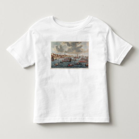 Uitzicht van Gravesend met troepen Kinder Shirts (Voorkant)