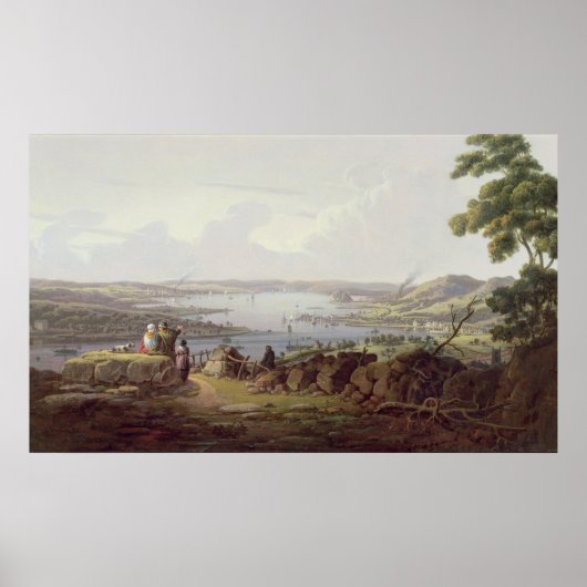 Uitzicht van Greenock, Schotland Poster (Voorkant)