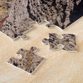 Uitzicht van Gyantse en het klooster van Palcho va Legpuzzel (Zijkant)