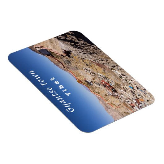 Uitzicht van Gyantse en het klooster van Palcho va Magneet (Rechterzijde)