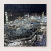 Uitzicht van Hadj-pelgrims aan de Ka'aba, Mekka Legpuzzel (Verticaal)