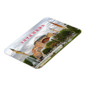 Uitzicht van Hagia Sophia. (Hagia Sophia Museum). Magneet (Linkerzijde)