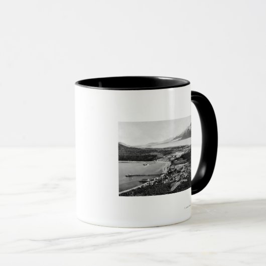 Uitzicht van Haïnen, locatie Alaska Mok (Voorkant rechts)