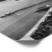 Uitzicht van Haïnen, locatie Alaska Poster (Hoek)